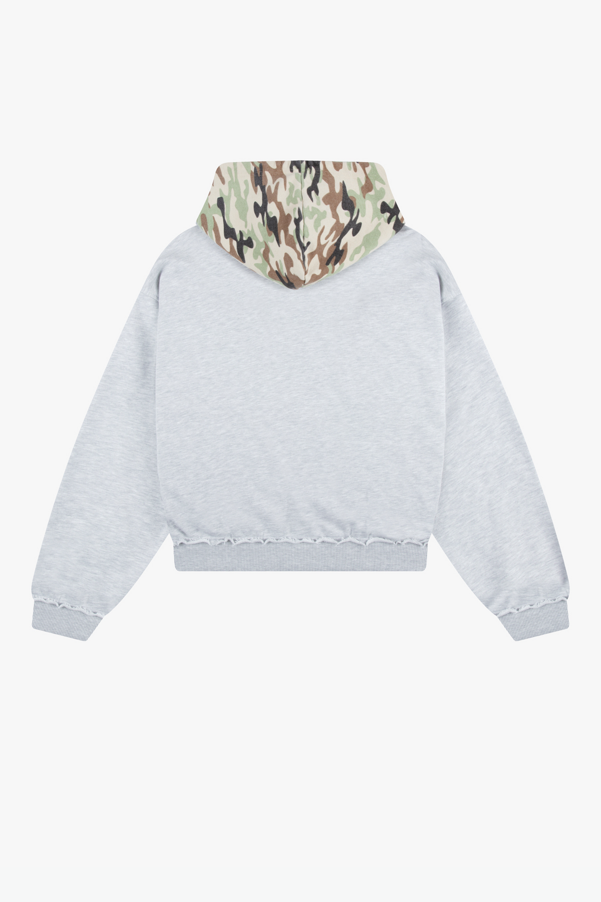 Camo Cap Zip Hoodie