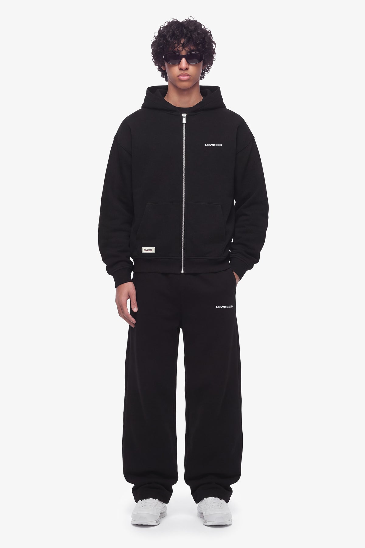 Logo Zip Hoodie
