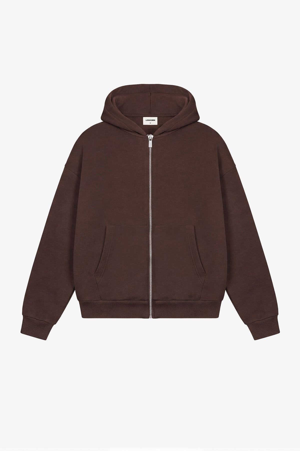 Heavy Blank Zip Hoodie