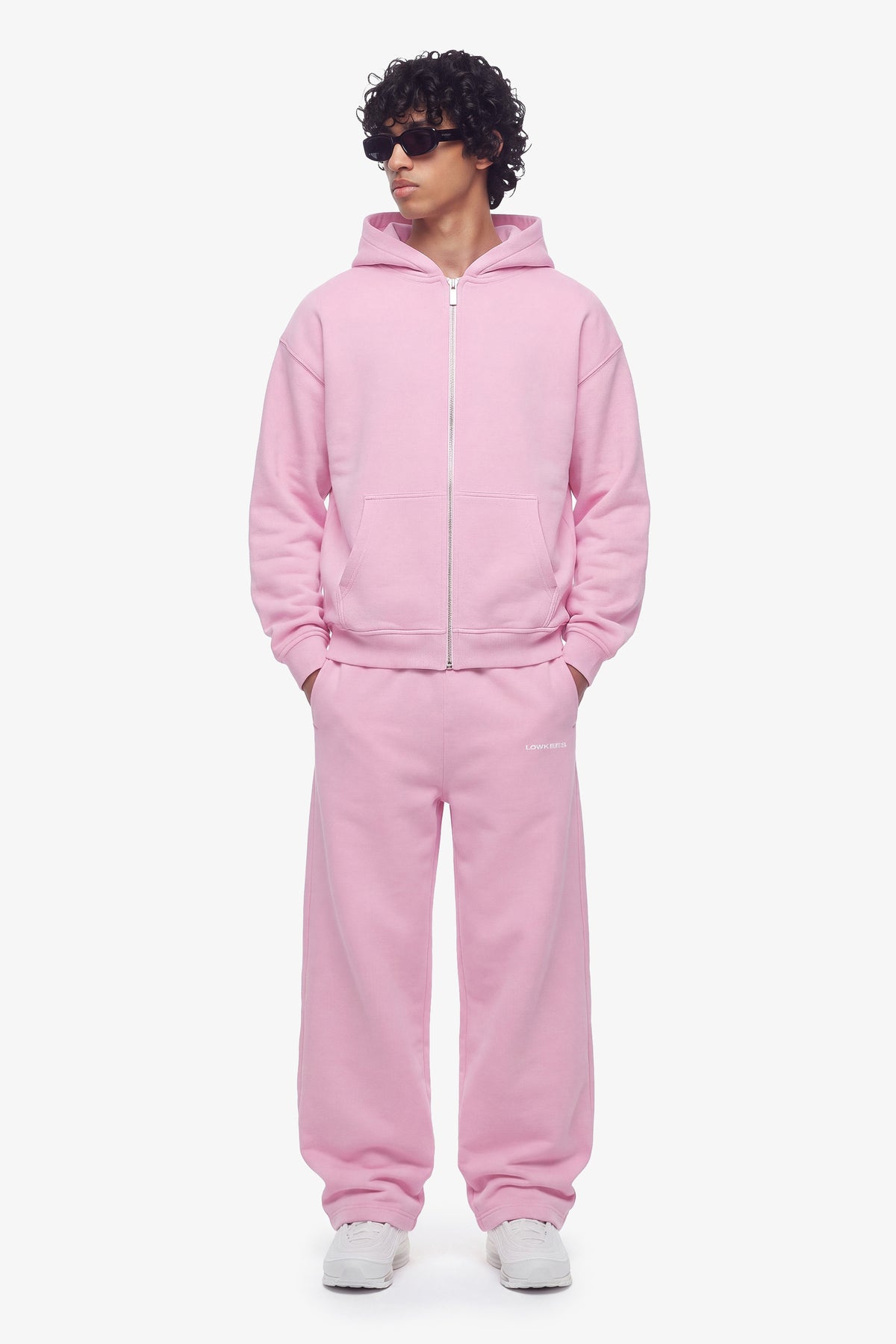 Heavy Blank Zip Hoodie