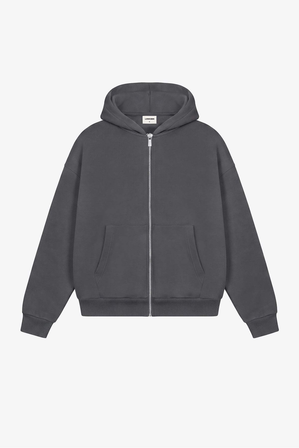 Heavy Blank Zip Hoodie