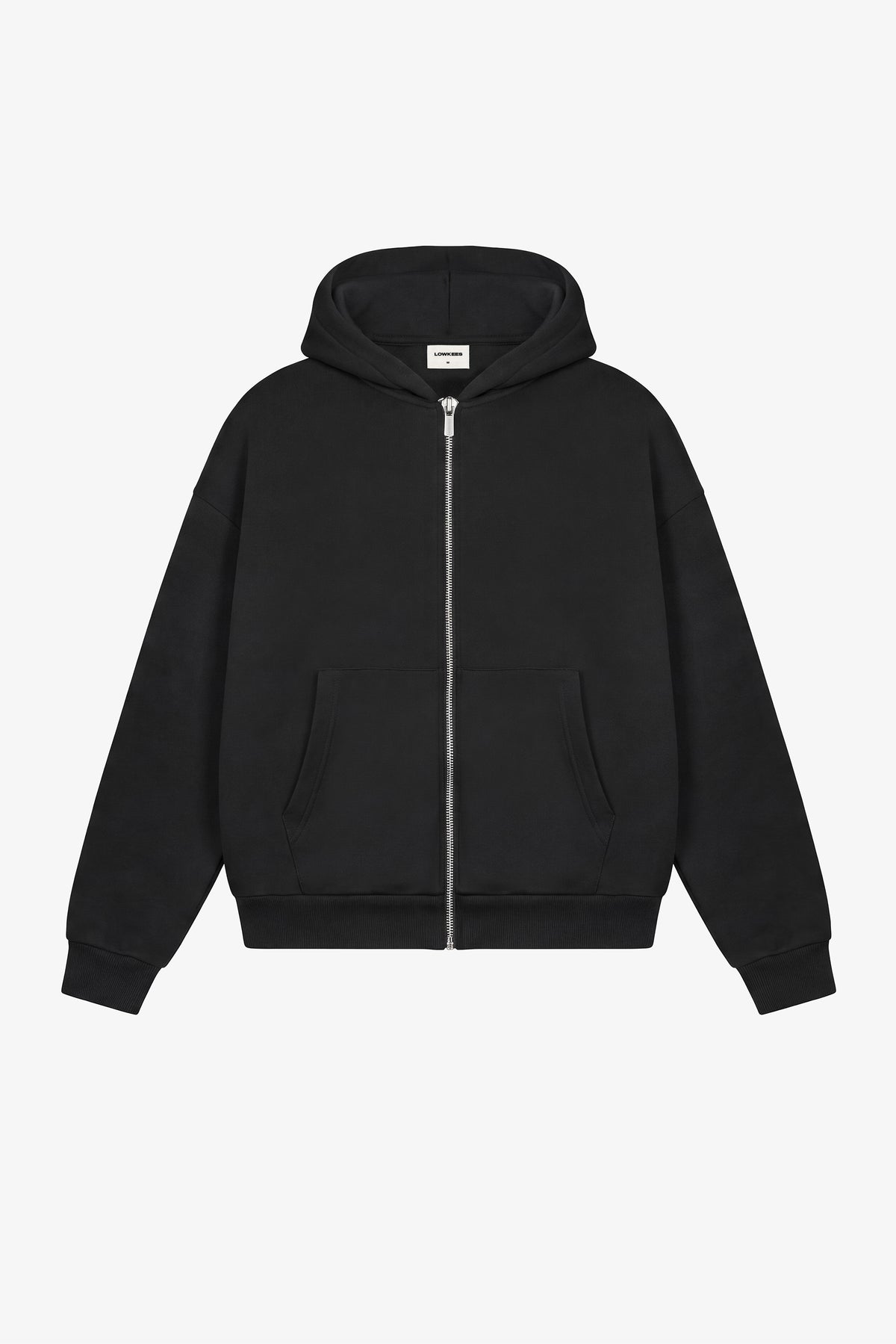 Heavy Blank Zip Hoodie