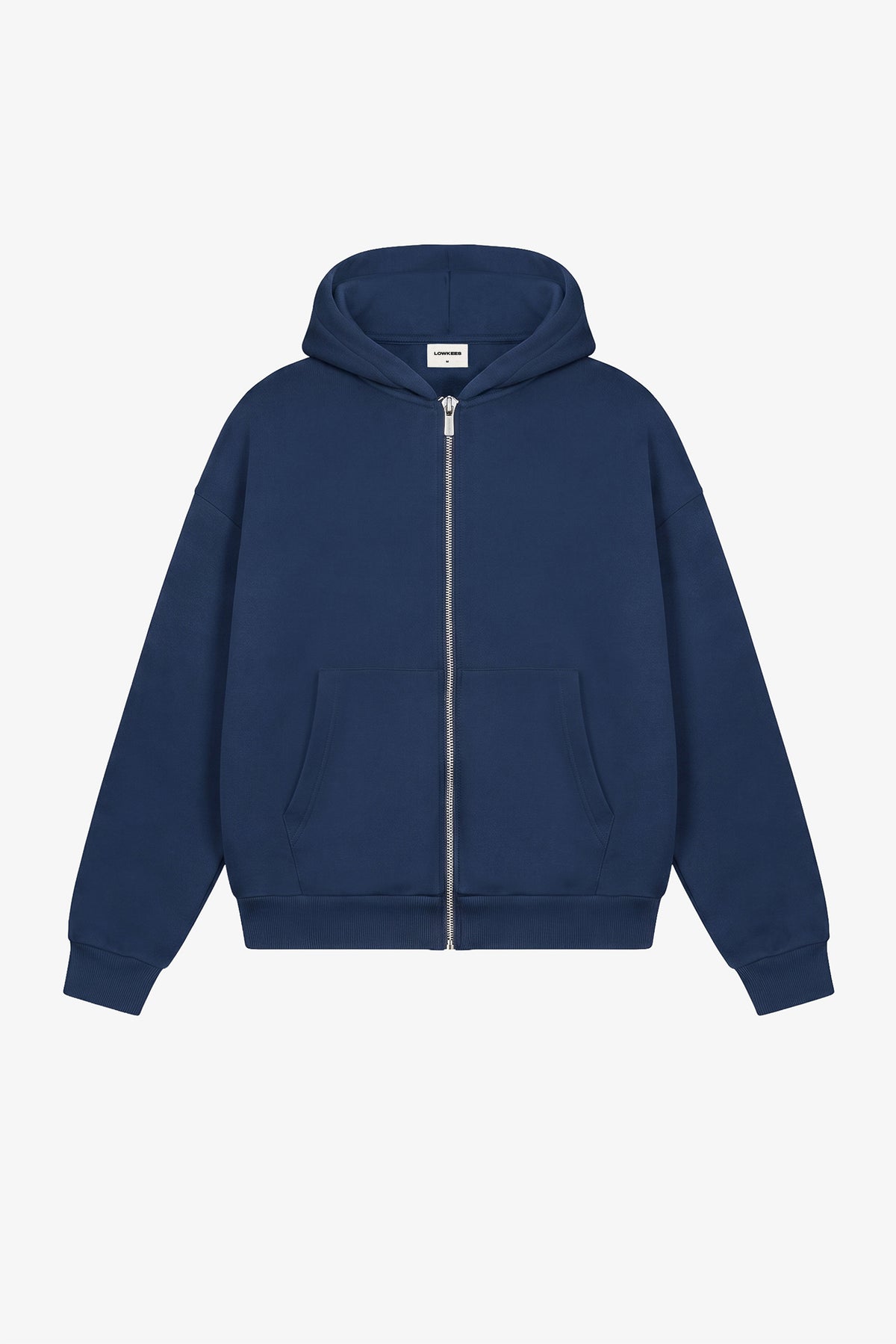 Heavy Blank Zip Hoodie