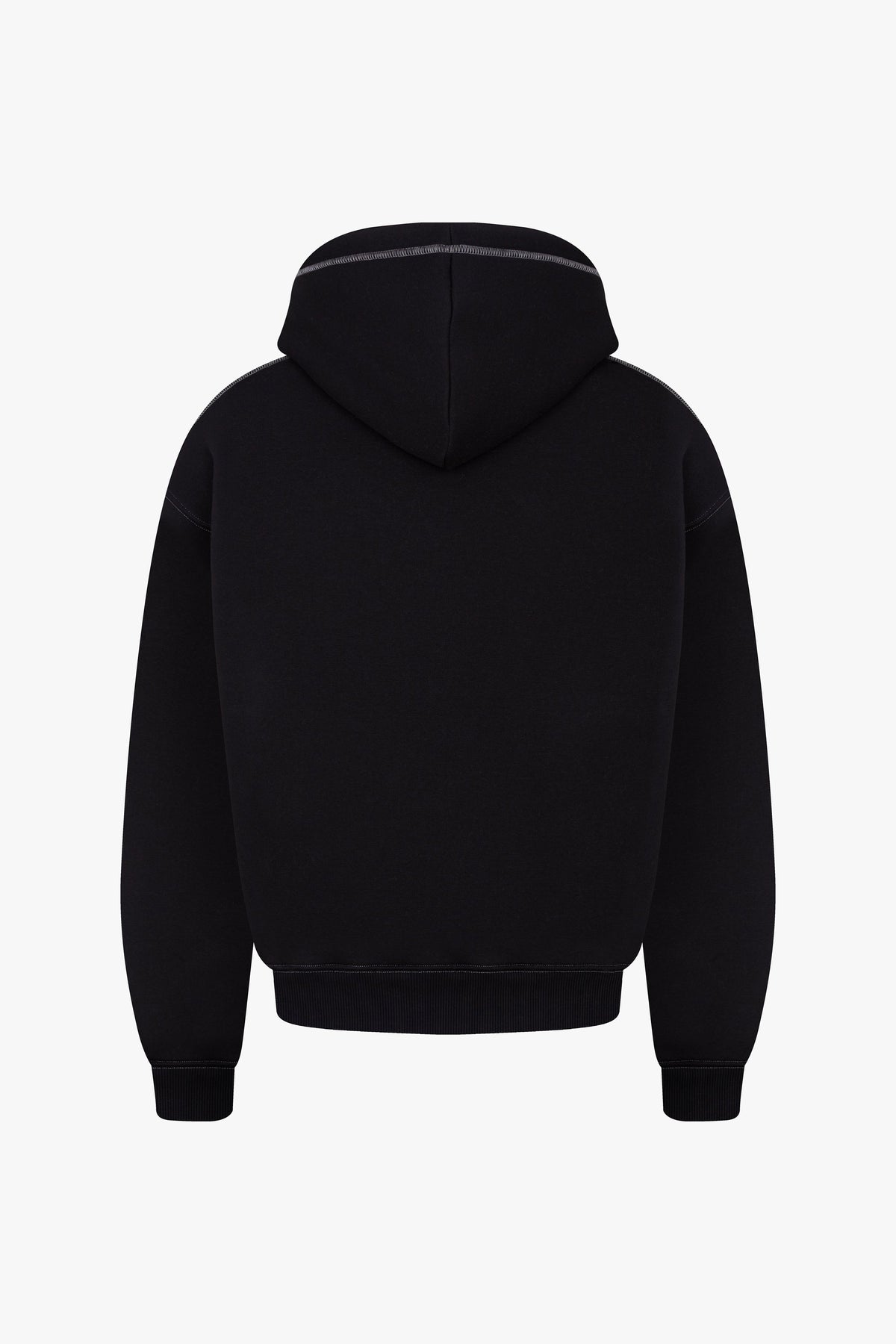 Contrast Logo Hoodie