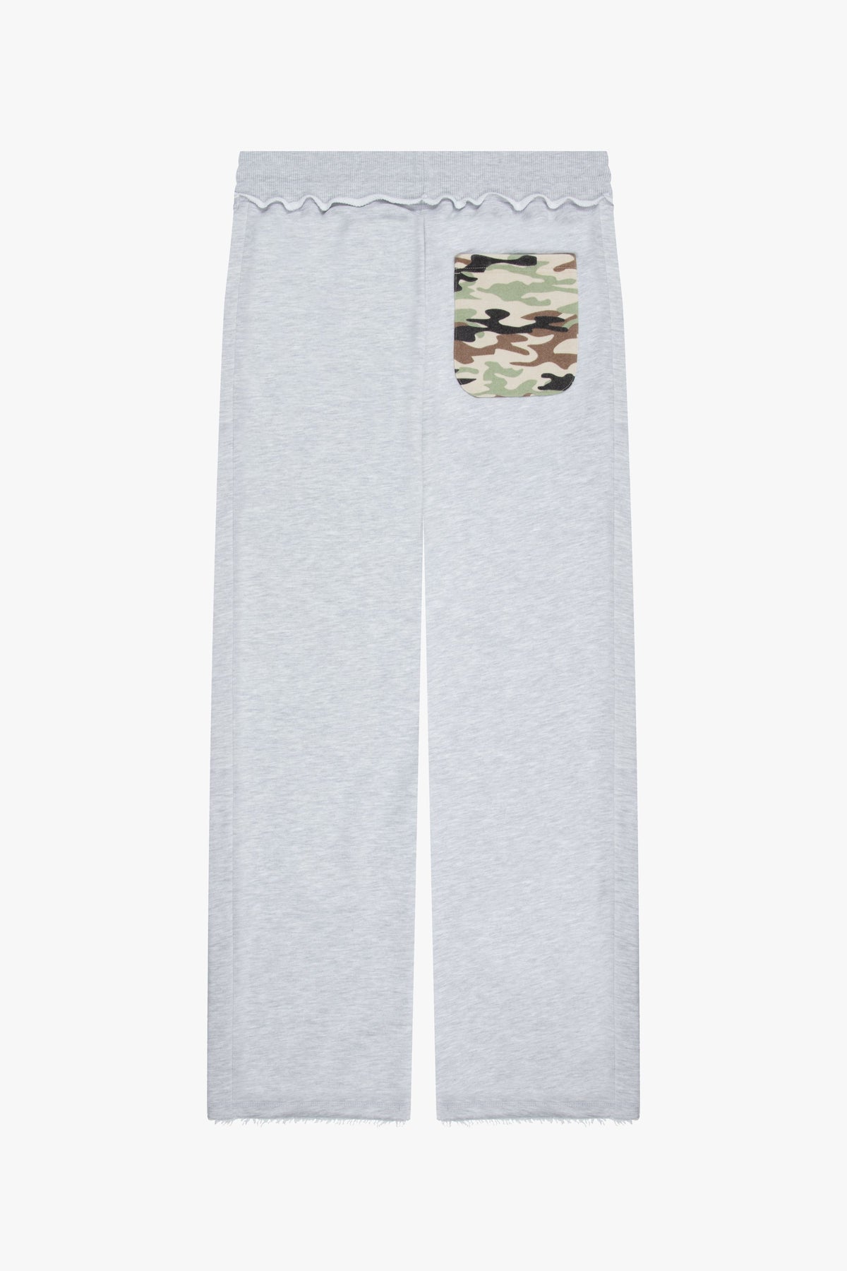 Camo Cap Open Leg Sweatpants