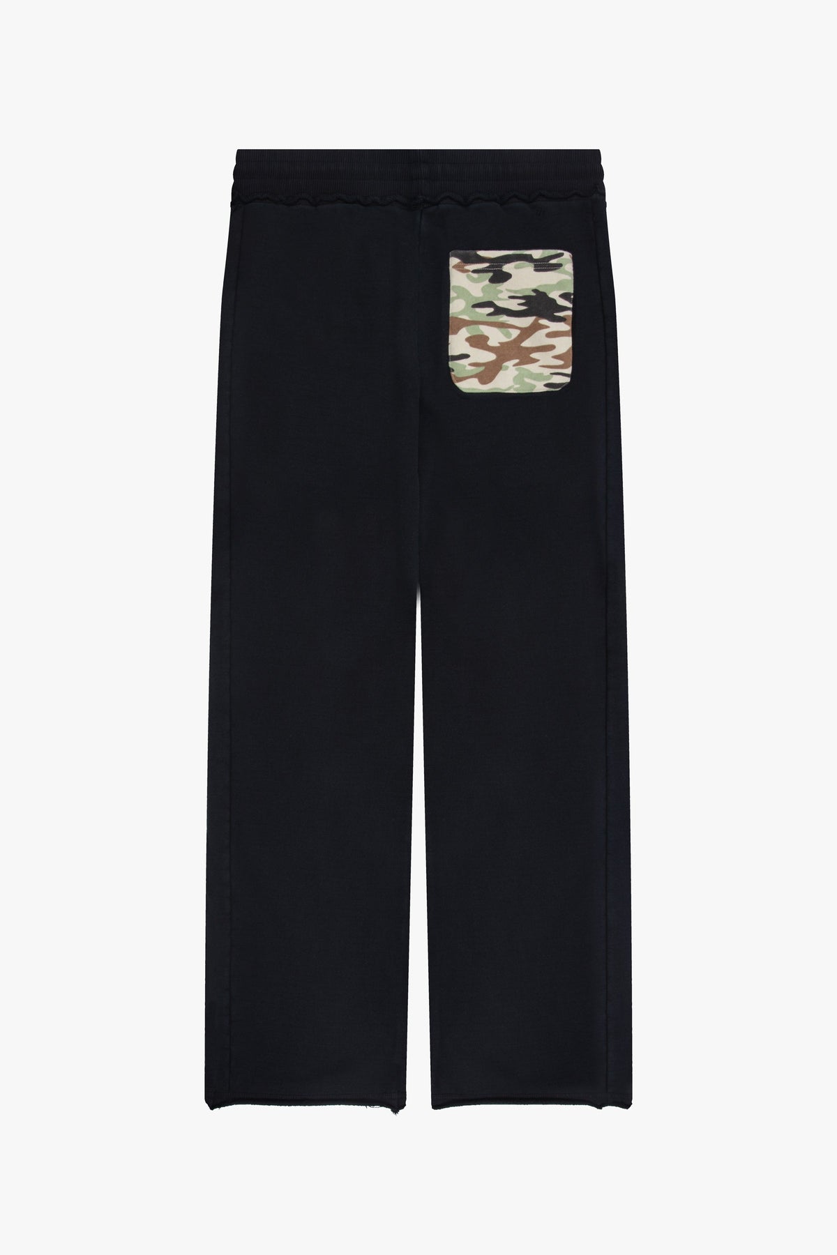 Camo Cap Open Leg Sweatpants