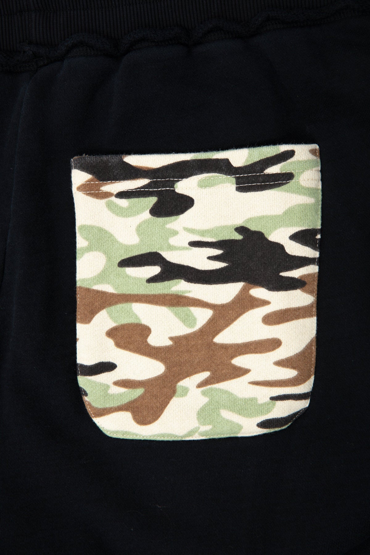 Camo Cap Open Leg Sweatpants