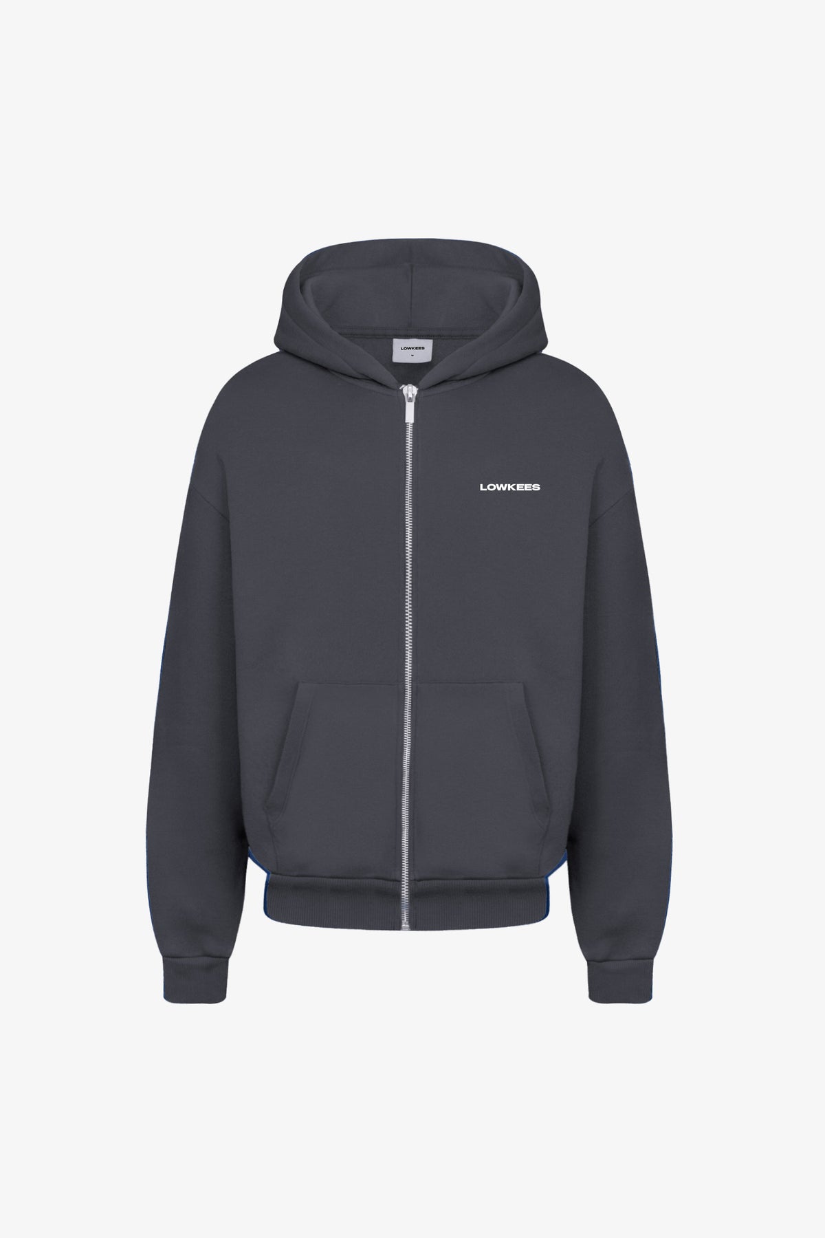 Slim Logo Zip Hoodie