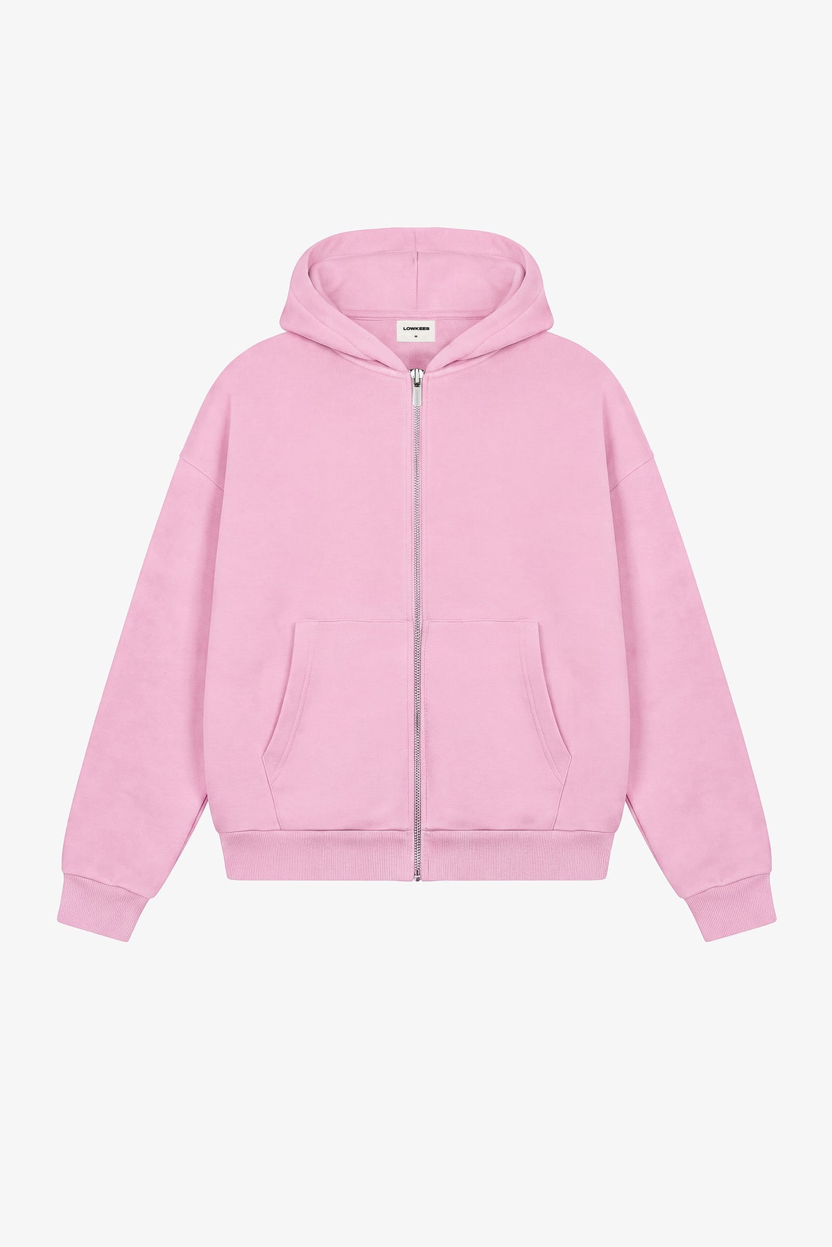 Heavy Blank Zip Hoodie