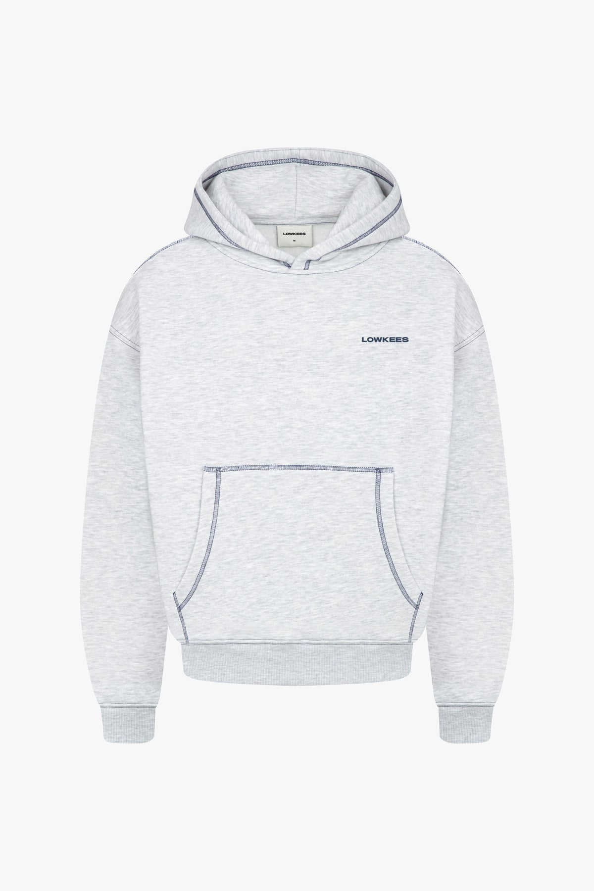 Contrast Logo Hoodie