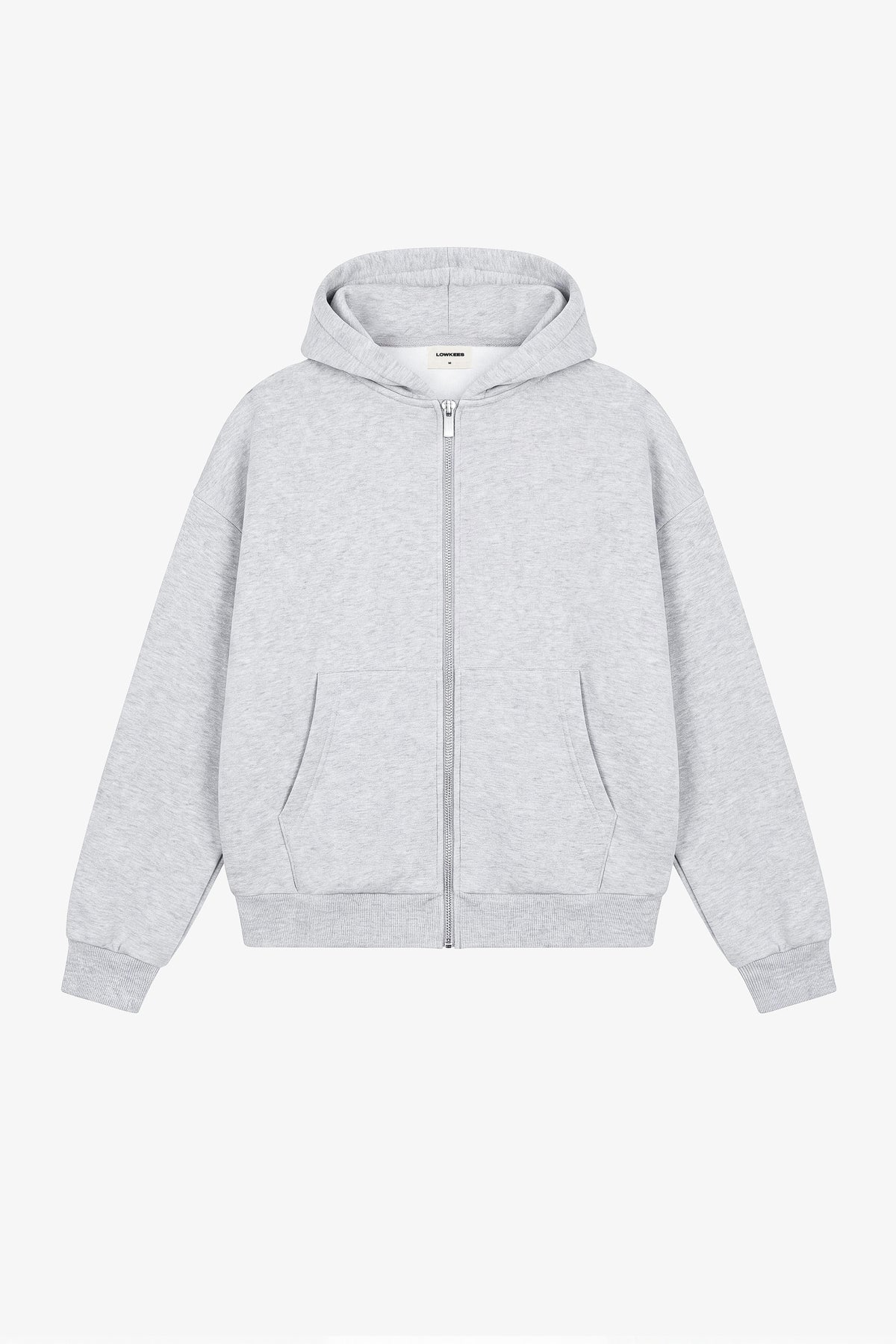 Heavy Blank Zip Hoodie