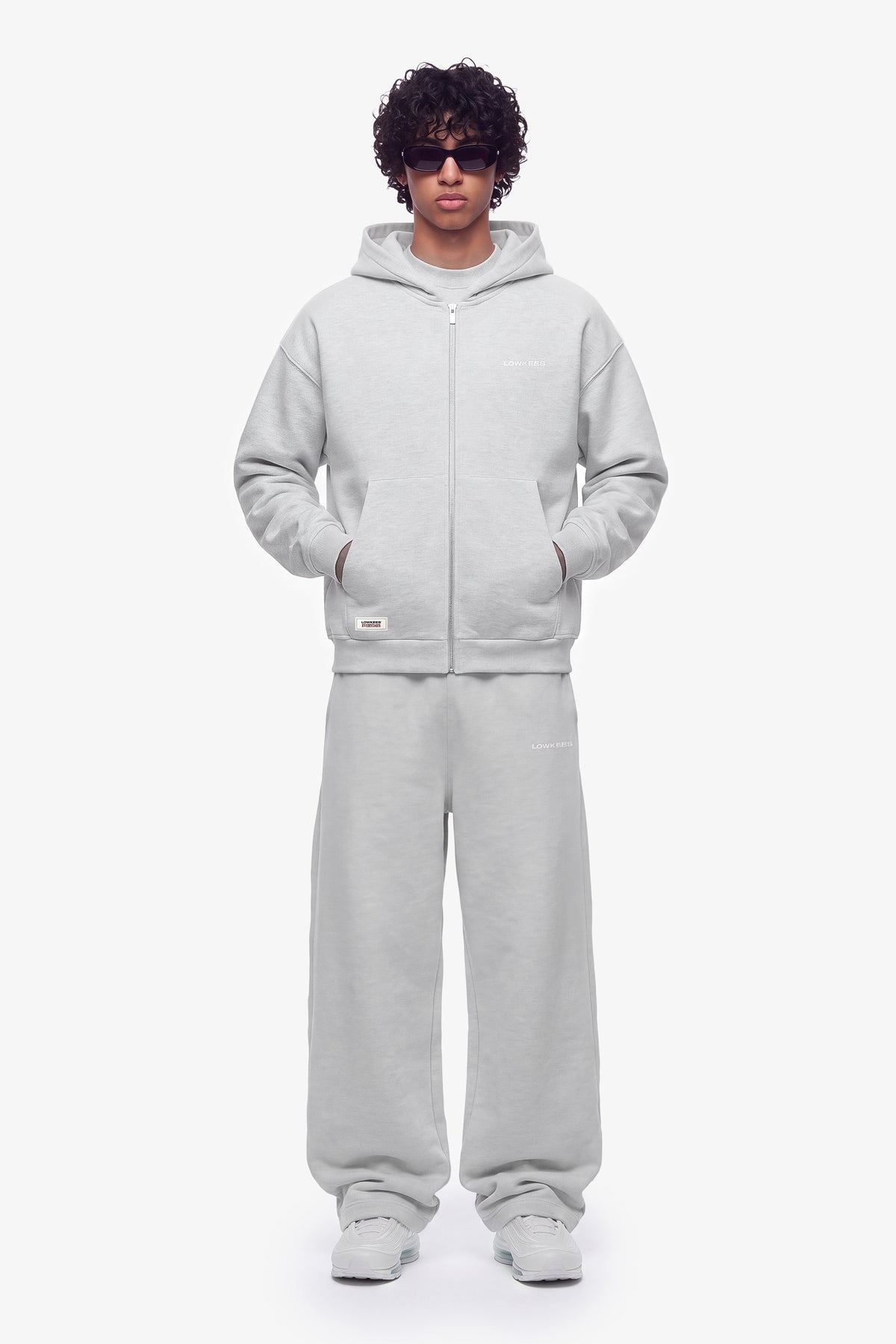 Logo Zip Hoodie